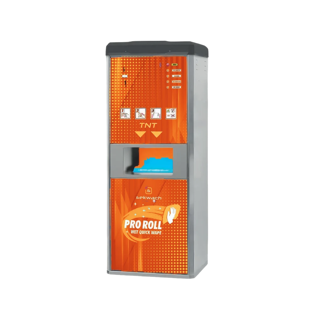 PRO ROLL TNT, distribuidor de toalhetes TNT Sekwach
