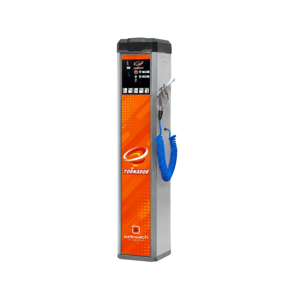 TORNADOR, limpeza de interiores com pistola ciclónica Sekwach