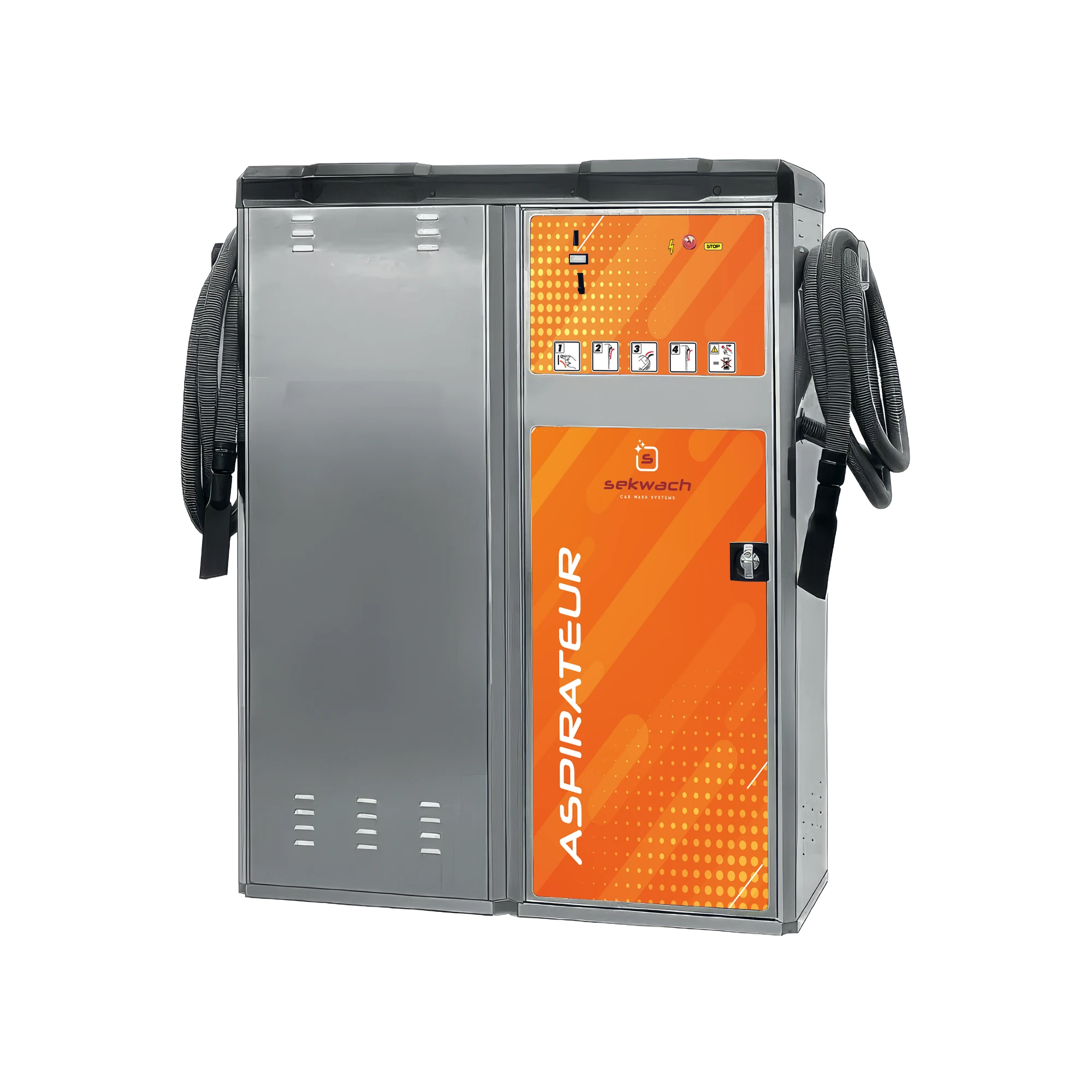 TWIN PREMIUM, aspirateur double en libre-service Sekwach